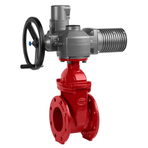 Задвижка Гранар KR15 с электроприводом