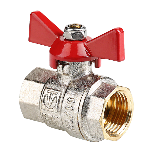 Кран шаровой VALTEC BASE с ручкой-бабочкой и внутренней резьбой