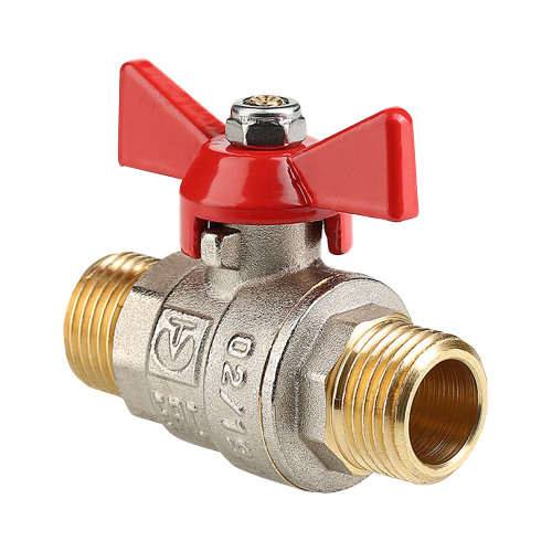 Кран шаровой VALTEC BASE с ручкой-бабочкой и наружной резьбой