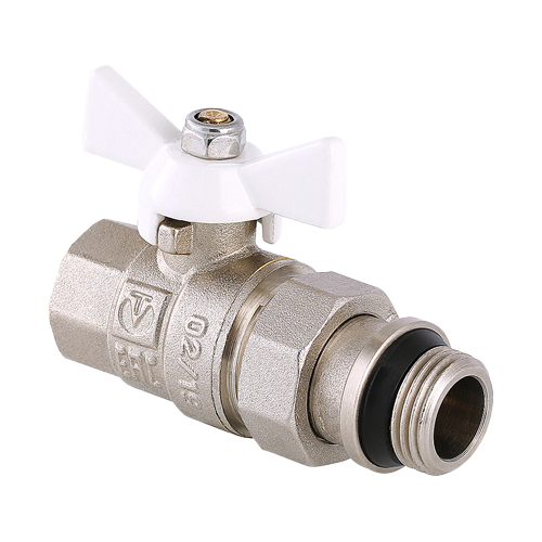 Кран шаровой VALTEC BASE с полусгоном и дополнительным уплотнением