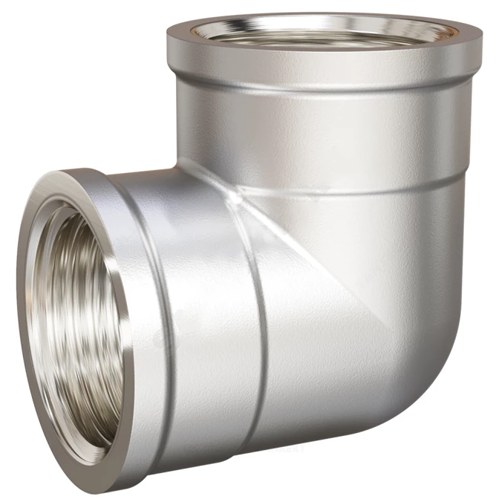 Угольник латунь никель Ду 50 (2