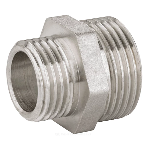 Ниппель латунь переходной никель НР LD