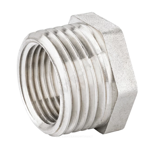 Футорка латунь никель НР/ВР LD