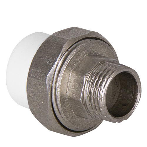 Муфта TEBO комбинированная разъемная НАР O-ring (американка)