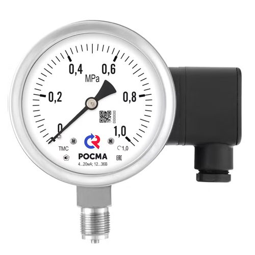 Манометры коррозионностойкие показывающие с выходным сигналом