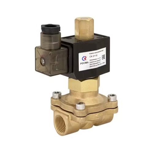 Клапаны электромагнитные (соленоидные) прямого действия