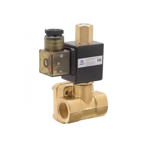 Клапаны электромагнитные (соленоидные) непрямого действия