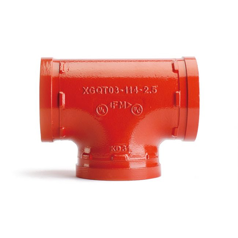 Тройник равносторонний под муфту